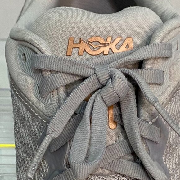 HOKA Gaviota 5 Women’s Running Shoes Gray / Rose Gold Size 9.5B - Picture 12 of 13